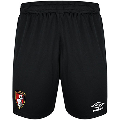 Adults Home Shorts 25/26 - Black / Red