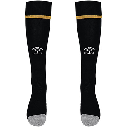 Childrens Home Socks 25/26 - Black / Red