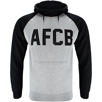AFC Bournemouth Adults Keswick Hoodie - Grey / Black