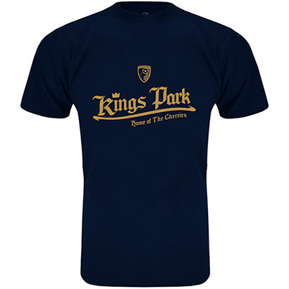 AFC Bournemouth Adults Kings Park T Shirt - Navy