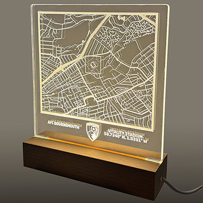 Stadium Map LED Light