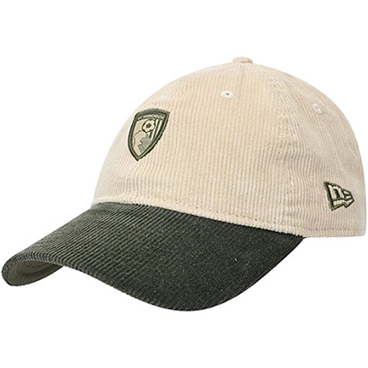 Adults AFCB X New Era 9TWENTY Cord Cap - Ivory / Olive