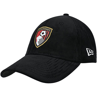 Adults AFCB X New Era 9FORTY Cord Cap - Black