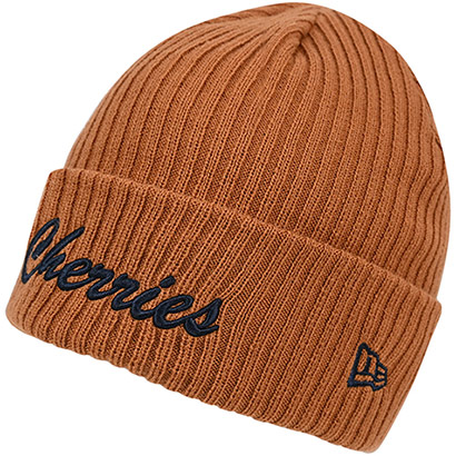 Adults AFCB X New Era Cherries Cuff Beanie - Rustic Amber