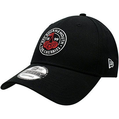 Adults AFCB X New Era 9FORTY Cherries Crest Cap - Black