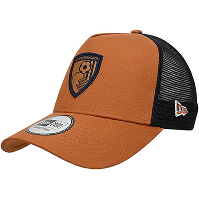 Adults AFCB X New Era E-Frame Trucker Cap - Rustic Amber