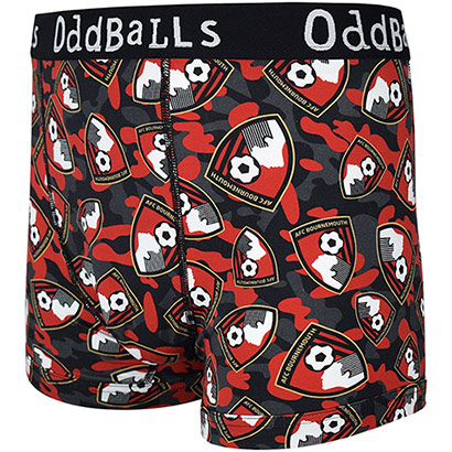 Mens OddBalls Boxers - Multi Crest