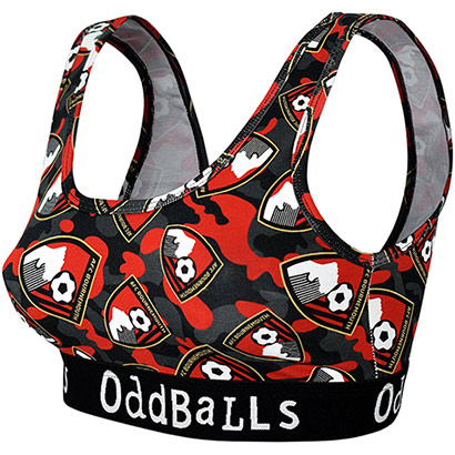 Womens OddBalls Bralette - Multi Crest