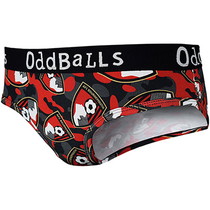 Womens OddBalls Briefs - Multi Crest