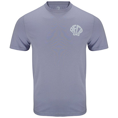 Adults Organic Shell Crest Tee - Lavender