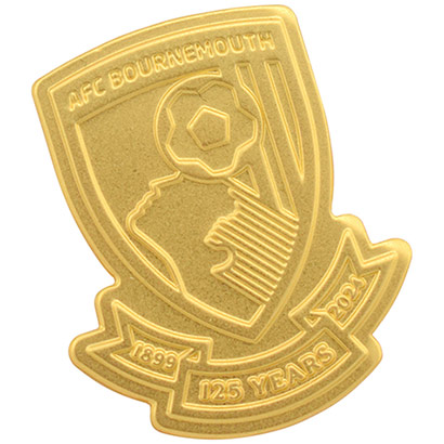 125 Anniversary Pin Badge - Gold