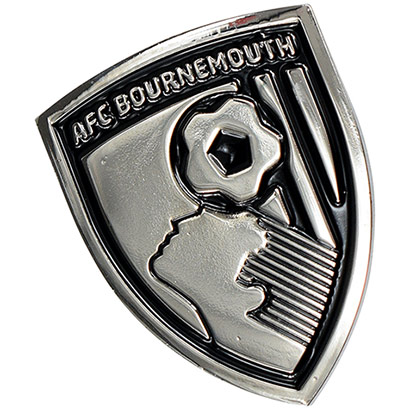 Black Out Crest Pin Badge