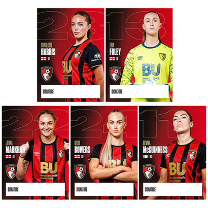 Womens Player Cards - 25/26 Season