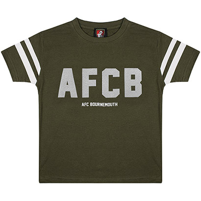 AFC Bournemouth Youths Power T Shirt - Khaki