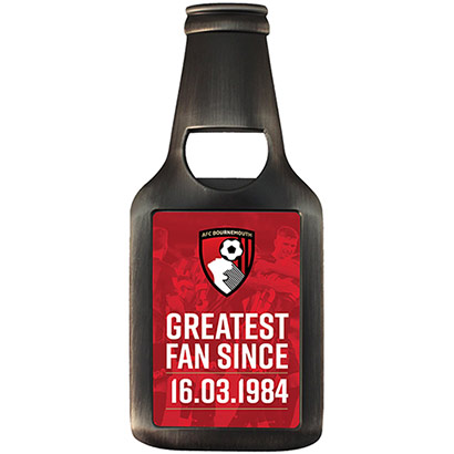 AFC Bournemouth Personalised Bottle Opener Magnet - Greatest