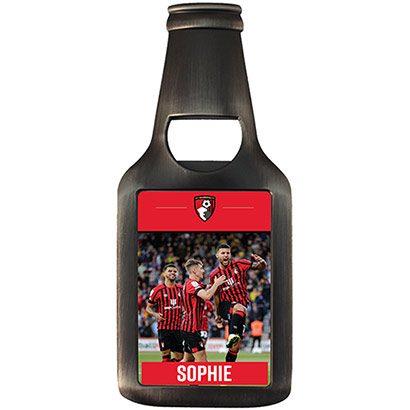 AFC Bournemouth Personalised Bottle Opener Magnet - Marconde