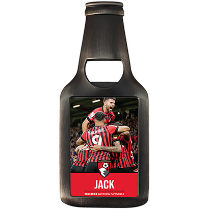 AFC Bournemouth Personalised Bottle Opener Magnet - Marconde