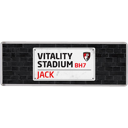 AFC Bournemouth Personalised Fridge Magnet - Street Sign