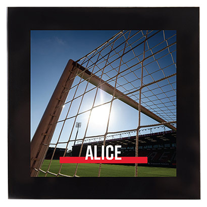 AFC Bournemouth Personalised Glass Coaster - Daytime Goal