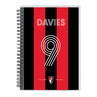 AFC Bournemouth Personalised Notebooks
