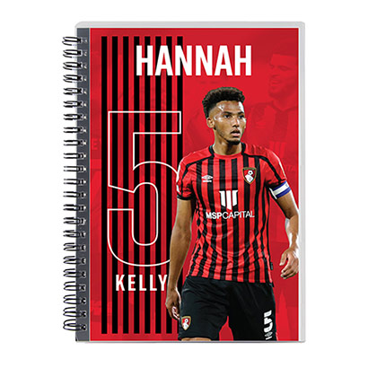 AFC Bournemouth Personalised Notebook - Lloyd Kelly