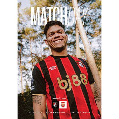 Matchday Programme v Arsenal 25/26