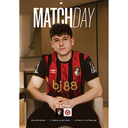 Matchday Programme v Brentford 25/26