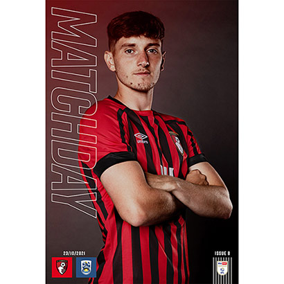 AFC Bournemouth Matchday Programme v Huddersfield Town 21/22