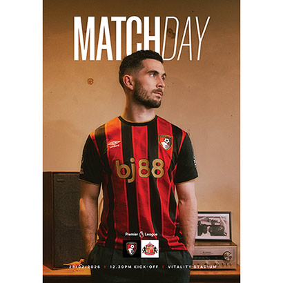 Matchday Programme v Sunderland 25/26