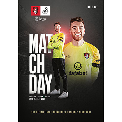 FA Cup Matchday Programme v Swansea 23/24