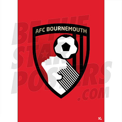 A2 Crest Poster - Red
