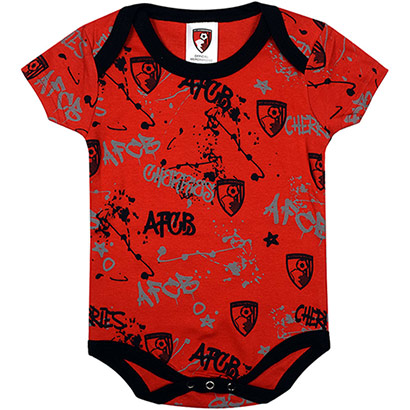 Graffiti Bodysuit - Red