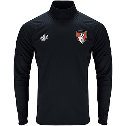 AFC Bournemouth AFC Bournemouth Childrens 21/22 Training Drill Top - Black