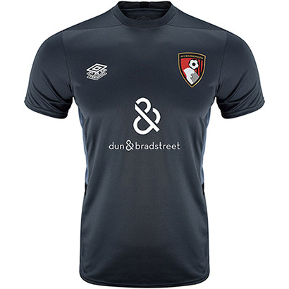 AFC Bournemouth Adults 23/24 Training T Shirt - Carbon / Black
