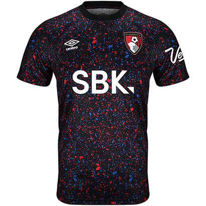 Adults 25/26 Premier Warm Up Jersey - Caviar Black