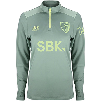 Womens 25/26 Training Quarter Zip Top - Green Bay