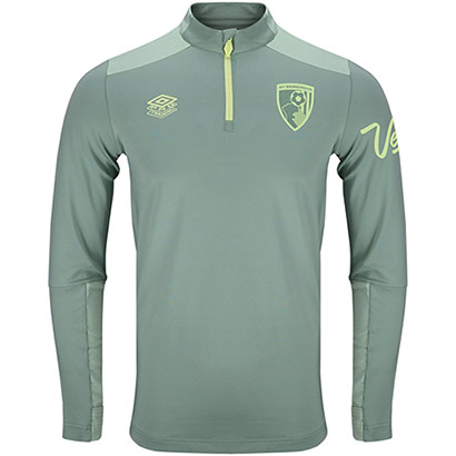 Childrens 25/26 Training Quarter Zip Top - Green Bay