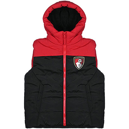 Kids Utah Gilet - Black / Red