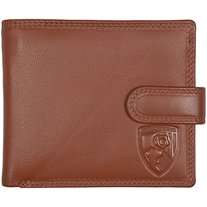 AFC Bournemouth Tan Leather Wallet