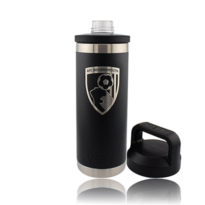 YETI X AFCB 18 OZ Chug Bottle - Black